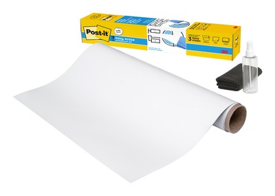 Post-it  Easy Erase Whiteboard-Oberfläche Weiß - 1 Rolle/Packung