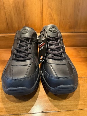New With Tags Dickies Slip Resistant Black Work Shoes Men's Size 12