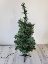Tabletop pine xmas tree AS IS home decor figure decorative