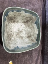 McCarty Merigold Mississippi Large Serving Bowl 10.5 Jade With Glazed Edge First