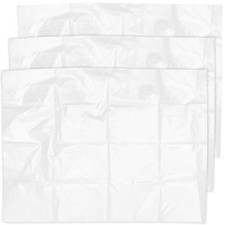 3 Pieces Transparent Plant Covers Frost Proof PE Protective Bags for Garden