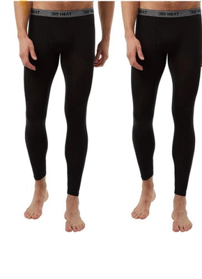 #ad 32 Degrees Men#x27;s Heat Base Layer Pant 2 Pack $18.99
