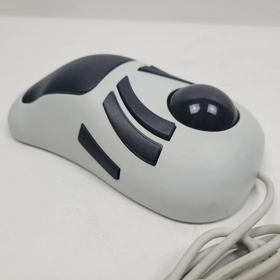 ITAC Systems Inc Mouse Trak PS2 AT Conector Trackball Evolution X-6XXMP Rare  - Image 4 of 4