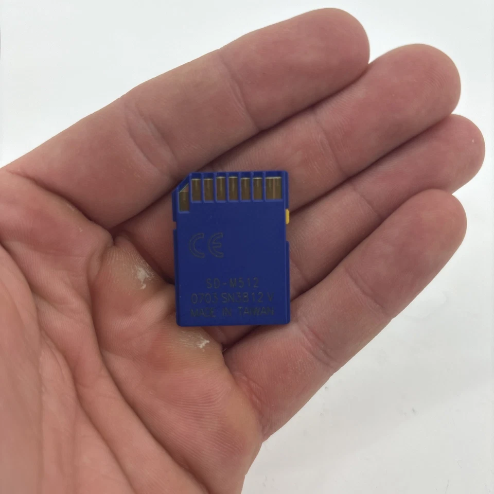 Polaroid Memory Card SD 512 MB Made In Japan. Free Fast Shipping! - Image 3 of 4