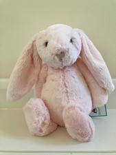 JELLYCAT GENUINE MY NAME IS BASHFUL PINK BUNNY BRAND NEW WITH TAGS BAS4BPNN