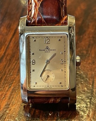 BAUME & MERCIER HAMPTON HERREN UHR VINTAGE QUARTZ MVO45063