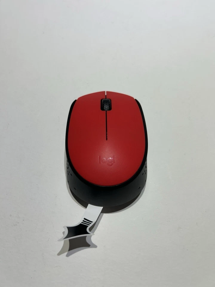 Logitech M171 Wireless Mouse 2.5GHz with USB Mini Receiver - Red - Image 2 of 4