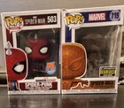 Funko Marvel Pop! PX Spider-Punk #503 & EE Exclusive Spider-Man #719 Vinyl