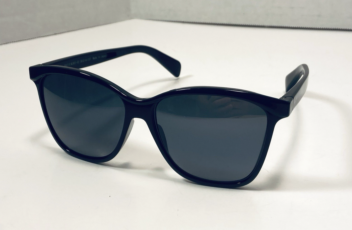 Maui Jim Liquid Sunshine Sunglasses Black Acetate Polarized 601-02 Women Maui Jim Liquid Sunshine MJ 601 02 Black Frame + Grey  main image 2