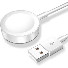 Magnetic Fast Charger Cable for Apple Watch Ultra/9/8/7/6/SE White