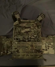 5.45 Design Tungsten Plate Carrier Multicam Medium