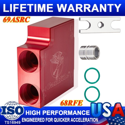 #ad #ad ATS Thermal Bypass Valve w Billet Coupler For 2019 6.7L Cummins 68RFE 69ASRC $59.99