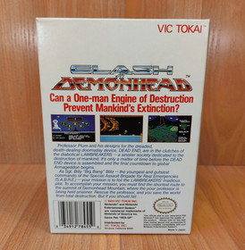 MINTY BOX CIB Clash at Demonhead complete in nintendo nes collector qual lot VGC