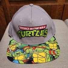 2016 Viacom Teenage Mutant Ninja Turtles Snapback Cap Youth OSFM 14 Yr Older