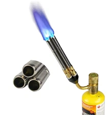 Triple Flame Turbo Torch Head 25590 BTU for MAPP Propane Welding