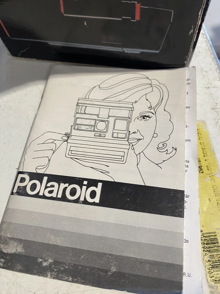 FOTOCAMERA POLAROID PRONTO 600 Vintage Non Testata - Immagine 4 di 4