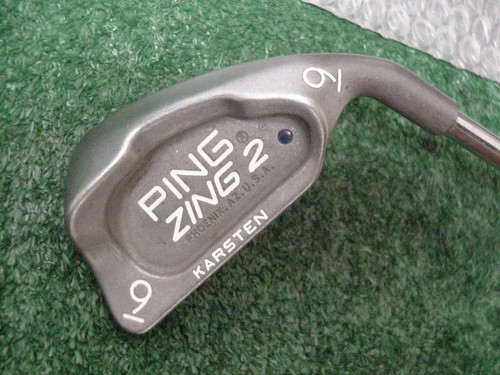 Schönes Ping Zing 2 9 Eisen Blue Dot Ping JZ Stahl Stiff Flex
