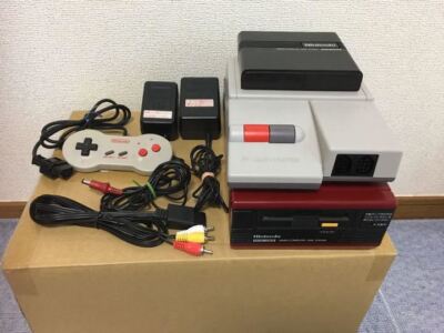 Nintendo Famicom Disk System & AV Famicom Konsole Set HVC-022 HVC-101 gebraucht