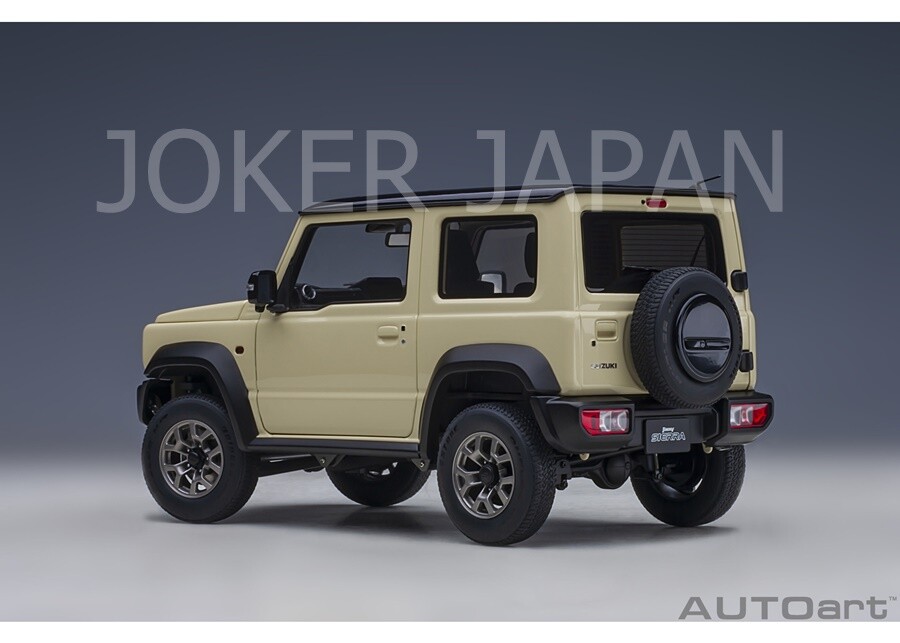 AUTOart Suzuki Jimny Sierra JB74 (Chiffon Ivory Metallic Black