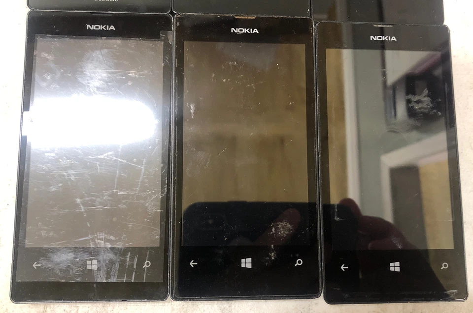 Nokia Lumia 521 RM917 T-Mobile Windows Phone Black Lot Of 6 Untested - Image 2 of 4