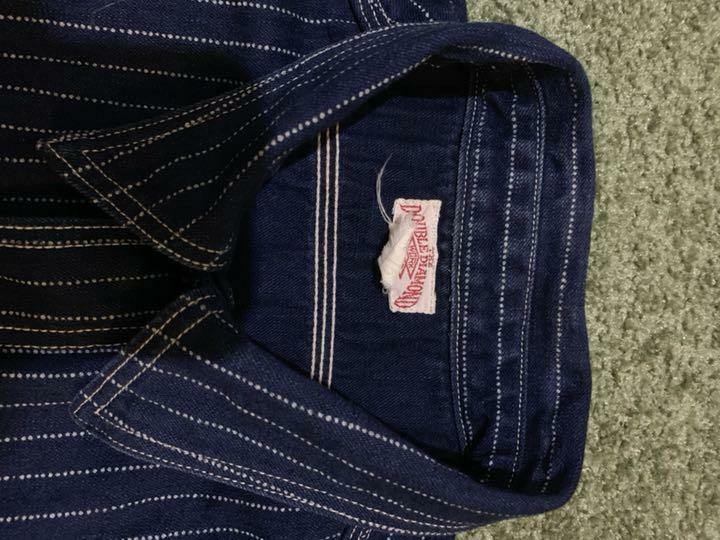 The Real McCoy's Double Diamond Wabash Striped Work Shirt The Real McCoy's Double Diamond Wabash Striped Work Shirt