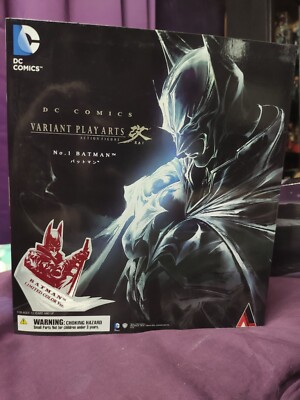Play Arts Kai Batman Limited variant color Red New
