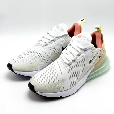 NEW* MEN Nike AIR MAX 270 White / Sanddrift (DQ7642 100), Sz 8.0