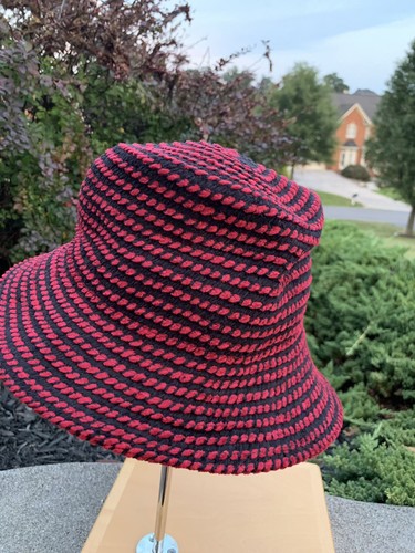Black Reversible -chenille Hat ECU | eBay