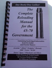 .45-70  45-70 Government The Complete Reloading Manual Load Books Latest Version
