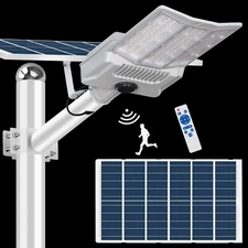 6500W Commercial Super Large Solar Street Lights Outdoor Dusk to Dawn