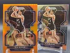 Kia Nurse - 2022 WNBA Prizm - Orange #/49 And Base - Phoenix Mercury
