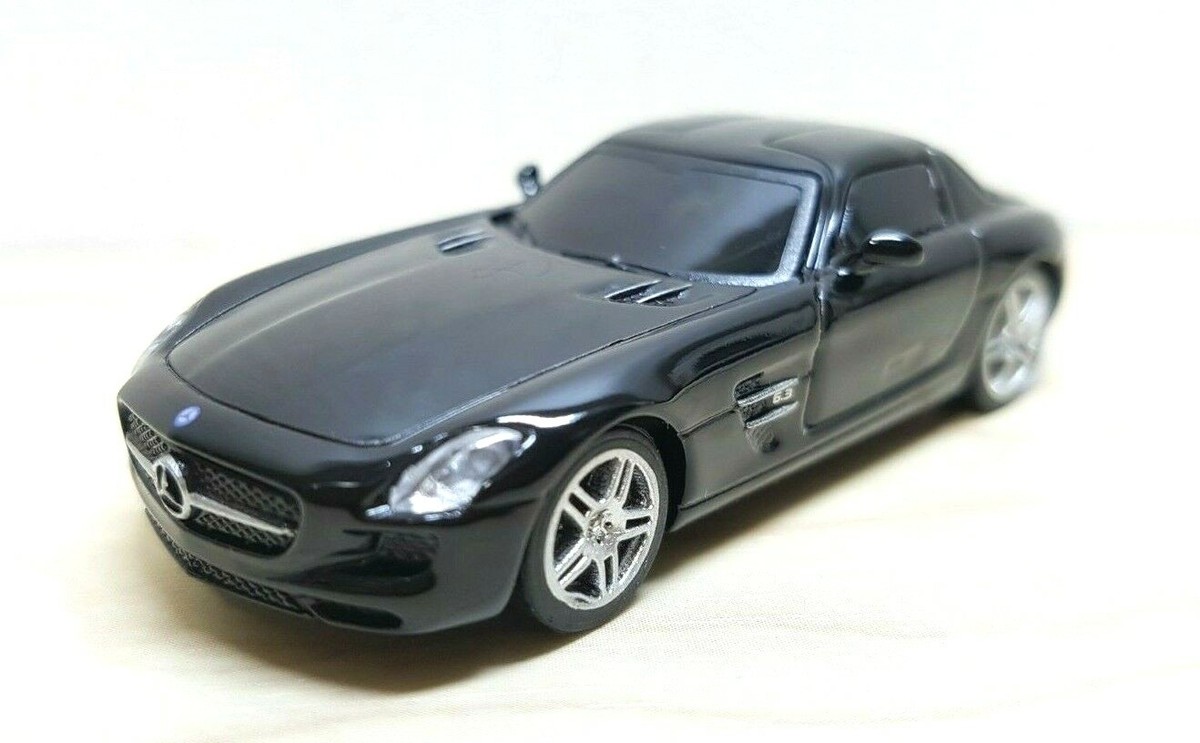 1/64 UCC Mercedes-Benz SLS AMG BLACK diecast car model NEW | eBay