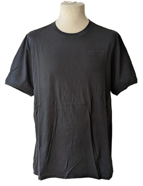 T-shirt graphique homme Firetrap noir 2XL