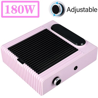 Hot 180W Powerful Nail Dust Vacuum Cleaner Dust Collector with Reusable Filter