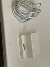 Apple White Docking Station Model A1381 For Apple I Pad 1/2/3 With USB Cable