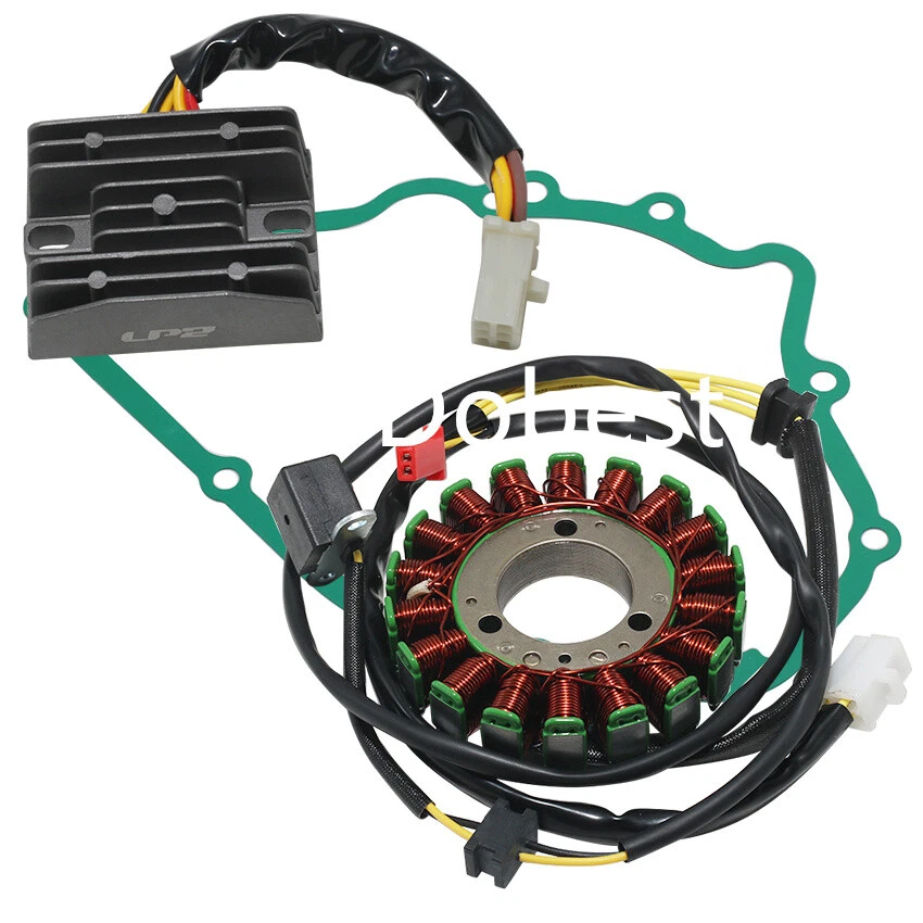 For Kawasaki Magneto Stator+Voltage Rectifier+Gasket Vulcan 500 EN500A Ninja 500 - Image 4 of 4