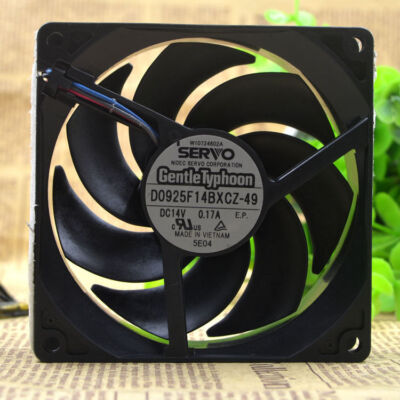 For SERVO GentleTyphoon D0925F14BXCZ-49 9CM 14V 0.17A file   #D4