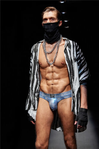Herren Schlangenhaut Druck T-Back Slips - niedrig erhöht mit sexy Anziehungskraft - Bild 14 von 28