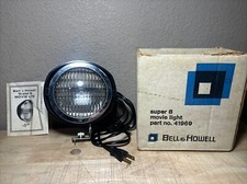 Vintage Bell  Howell Super 8 Movie Light 41969 Box  Instructions Works