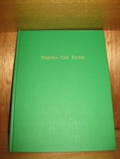 Libro de genealogía Virginia Tax Payers 1782-1787
