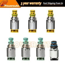 7pcs Transmission Solenoid Kit For 6T45E 6T40 Chevy Cruze Buick LaCrosse Daewoo