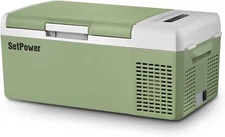 16QT Portable Car Freezer RV Fridge 12V Refrigerator Truck Mini Electric Cooler