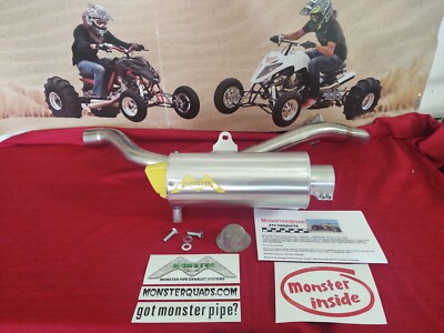 Suzuki LTZ 400 Z400 KFX400 Full Exhaust MonsterPipe | Aftermarket