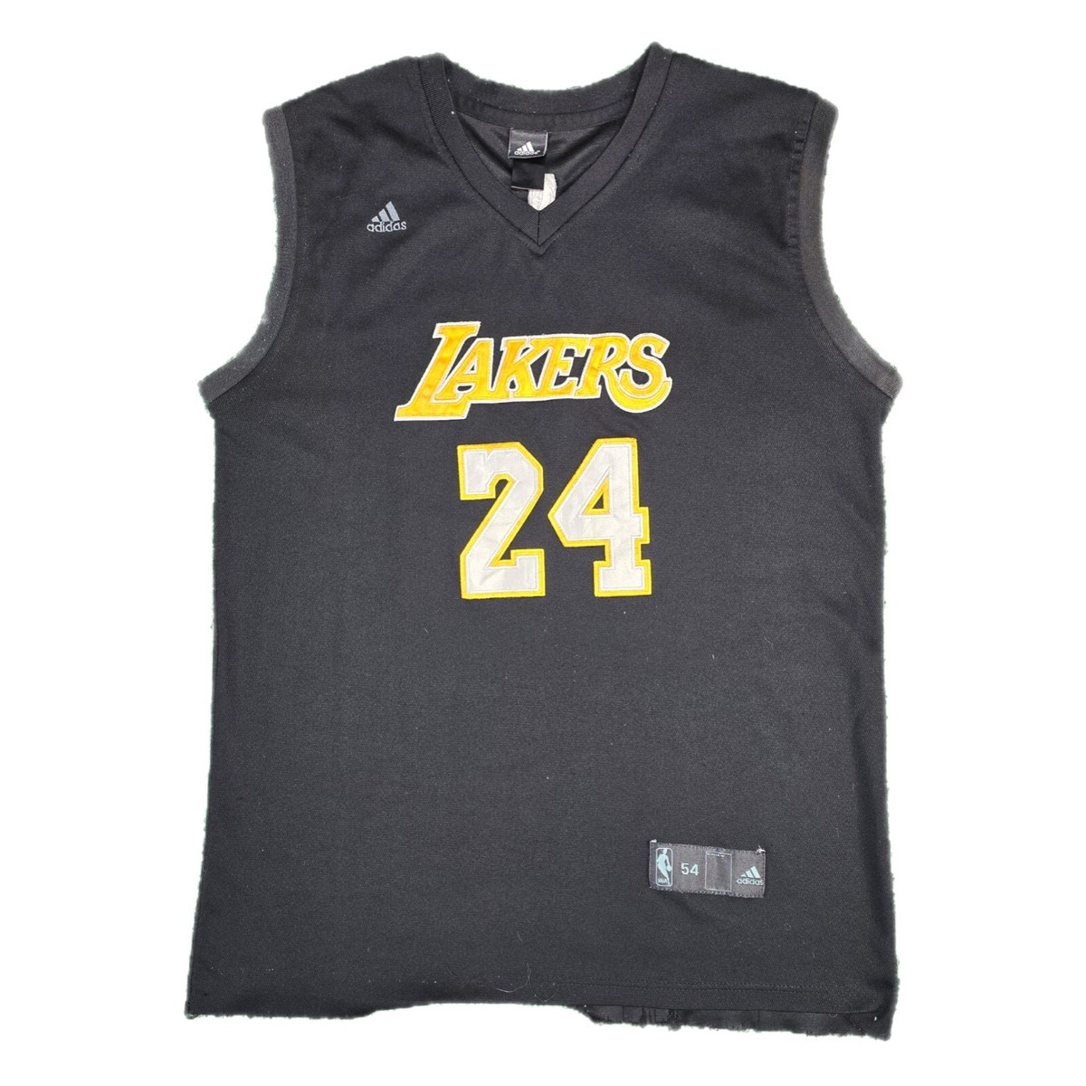 Adidas Los Angeles Lakers Kobe Bryant Black Mamba Jersey Size 54