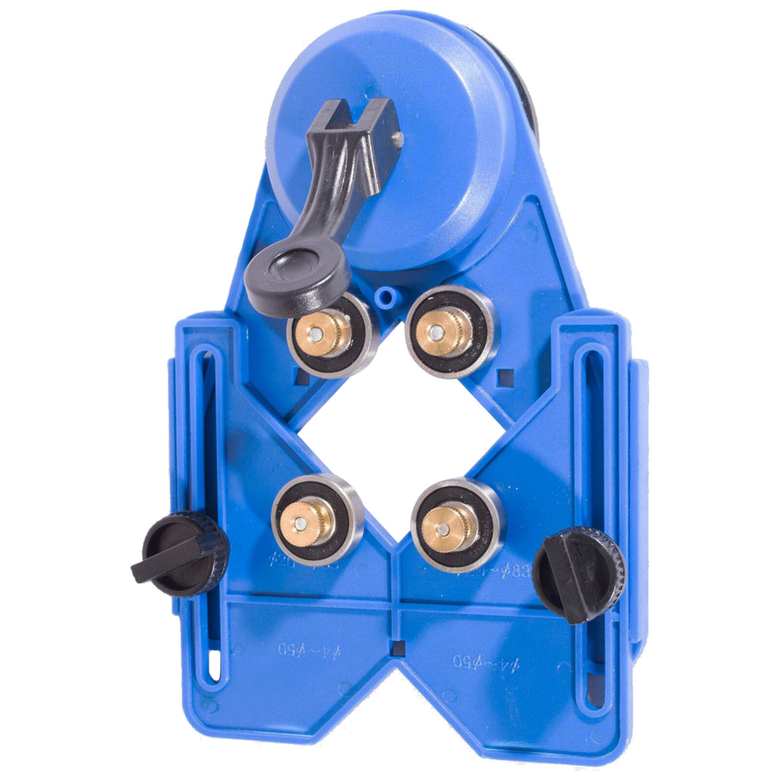 Suction Template for Diamond Holesaw. Adjustable Guide with Suction Base DIY