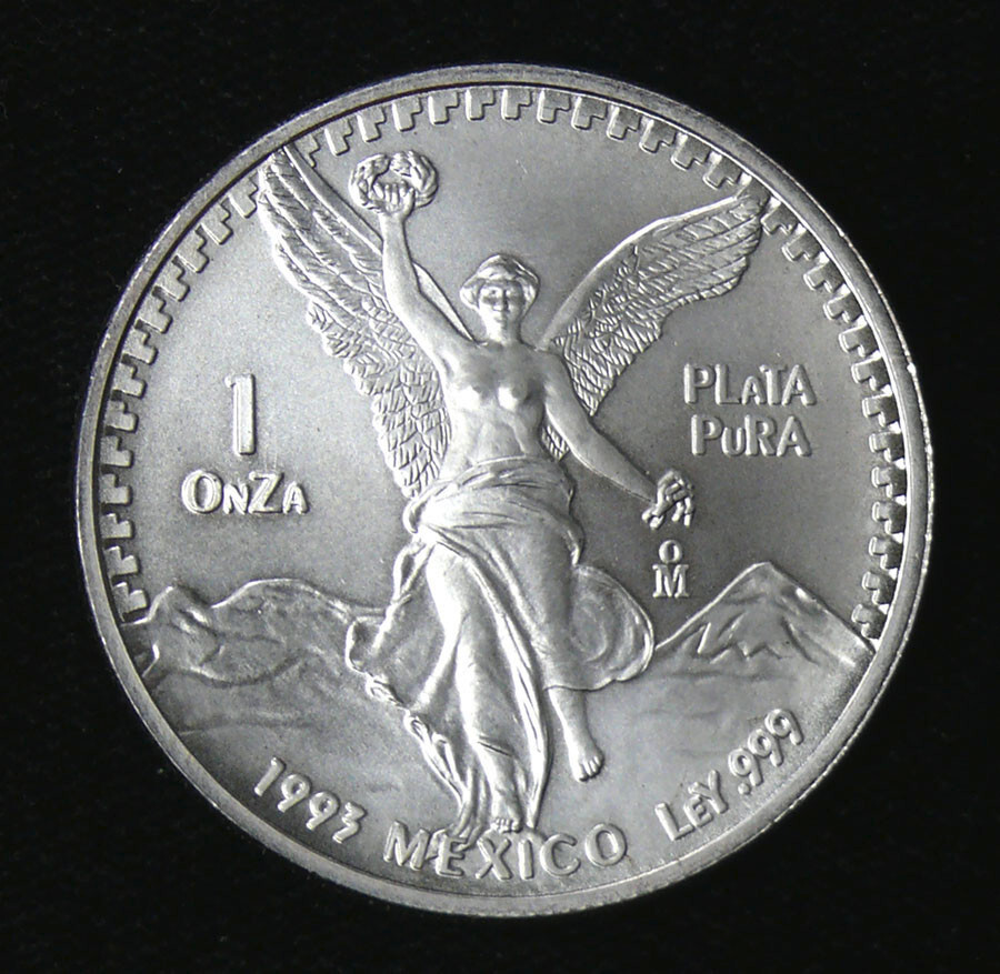 silver 他の方のご購入はお控え下さいませ 1993 GORGEOUS 1 Onza Mexico Libertad Plata Pura .999 Fine Silver