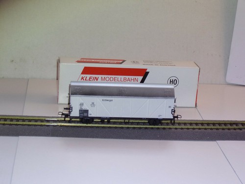 Klein Modellbahn Kat.3201, H0- DB Kühlwagen Ths 42, Epoche III, in der OVP | Zustand: Neu