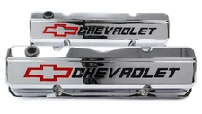 Proform Slant-Edge Valve Cover Pair for Small Block Chevy | 141-930