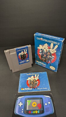 GHOSTBUSTERS II 2 (Nintendo Entertainment System) NES CIB COMPLETE