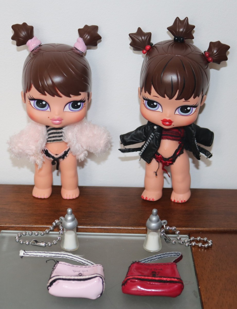 Babyz Bratz Dolls Twiinz - Roxxi & Phoebe ( Original 1st Edition